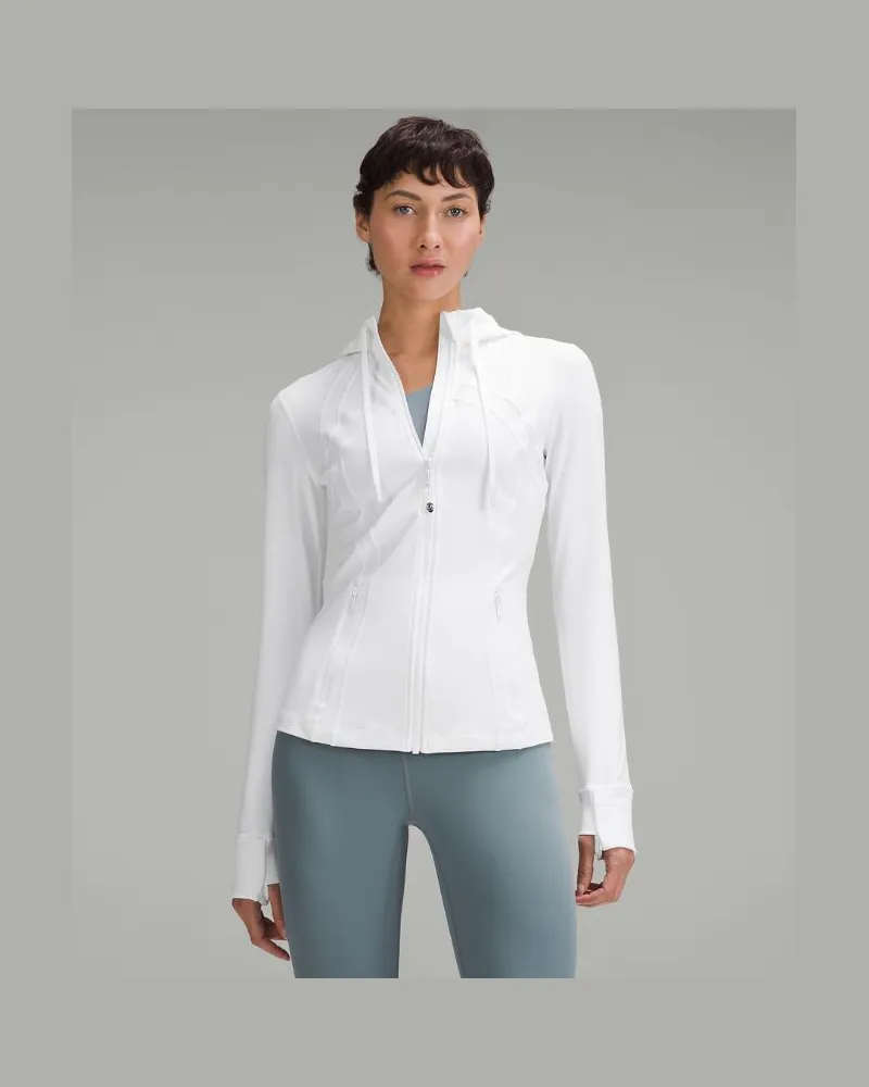 LULULEMON Define Jacke mit Kapuze Nulu für Frauen – Größe in White White