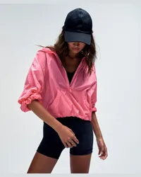 LULULEMON Scuba Crop-Anorak Jacke Sakura