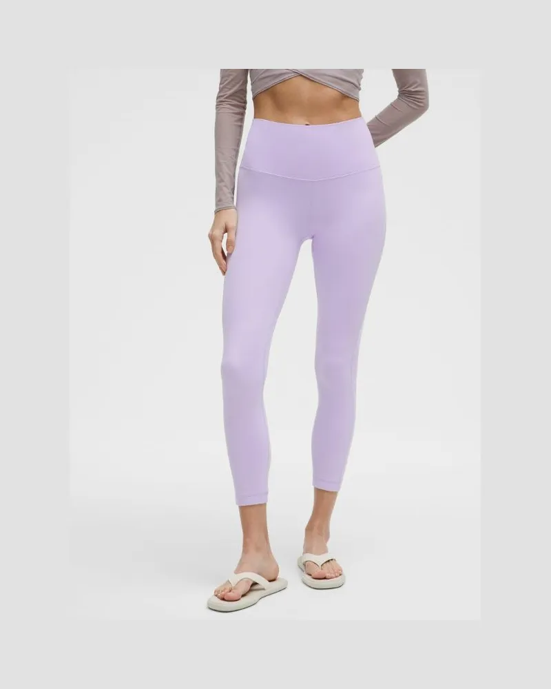 LULULEMON Align Hose mit hohem Bund für Frauen – 63,5 cm – Größe in Lavender Frost Lavender