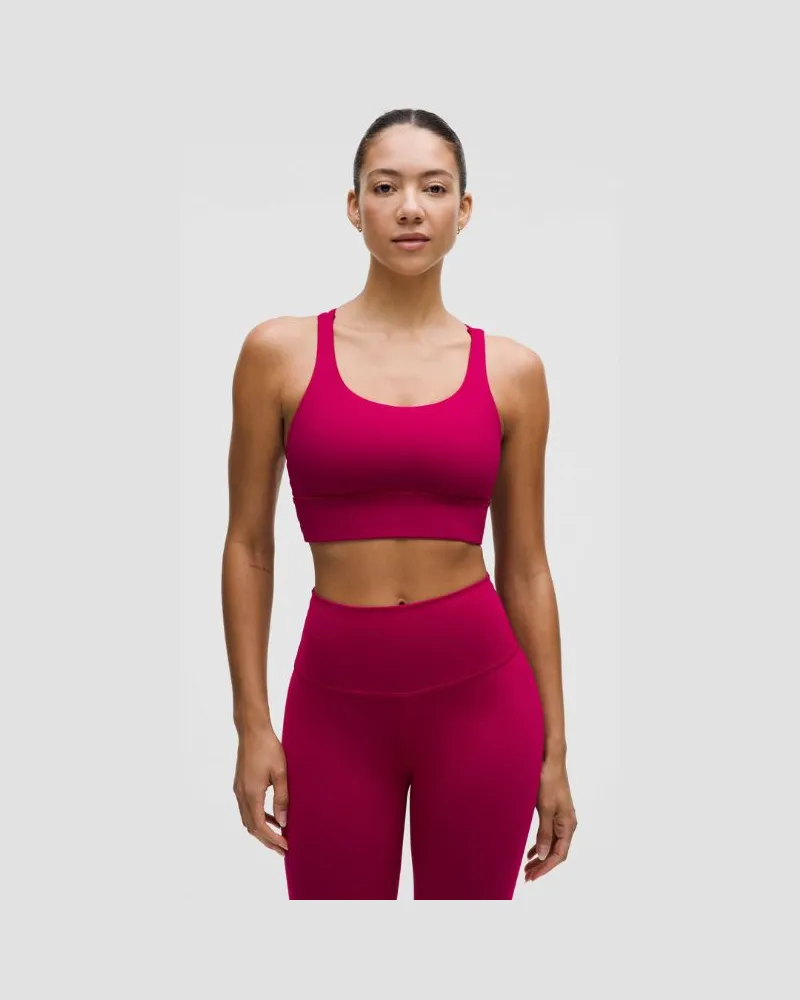 LULULEMON Energy BH Lang für Frauen – Größe in Berry Rumble Berry