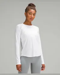 LULULEMON Sculpt Langarm-Shirt White