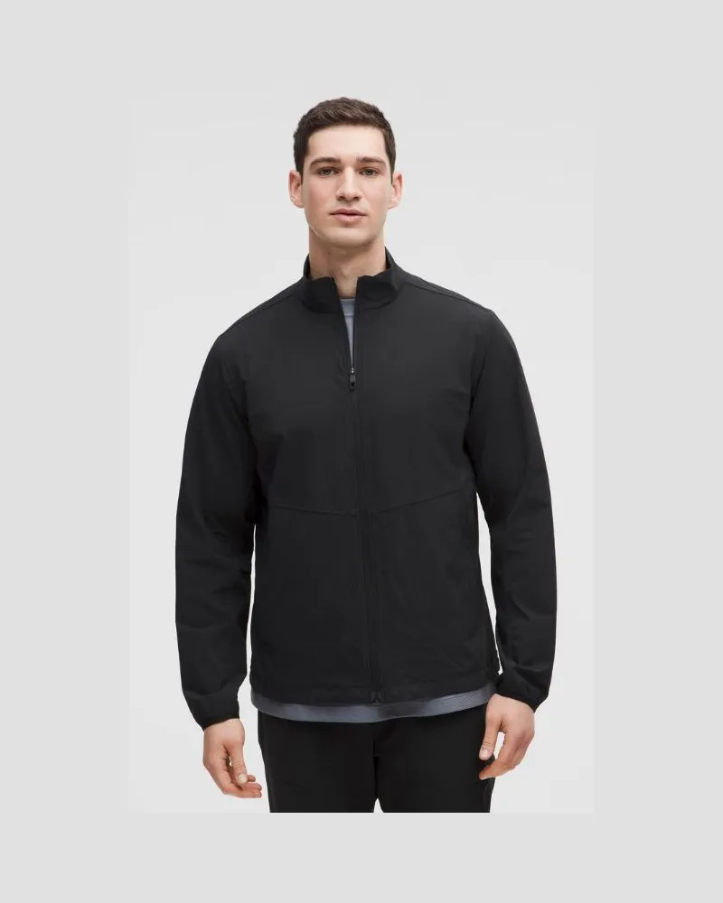 LULULEMON Leichte stretchige Jacke für Männer – Größe in Black Black