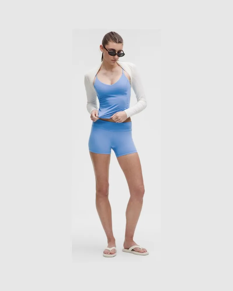 LULULEMON Align Tanktop in Taillenlänge Leichter Halt C/D-Cups für Frauen – Größe in Pool Party Pool