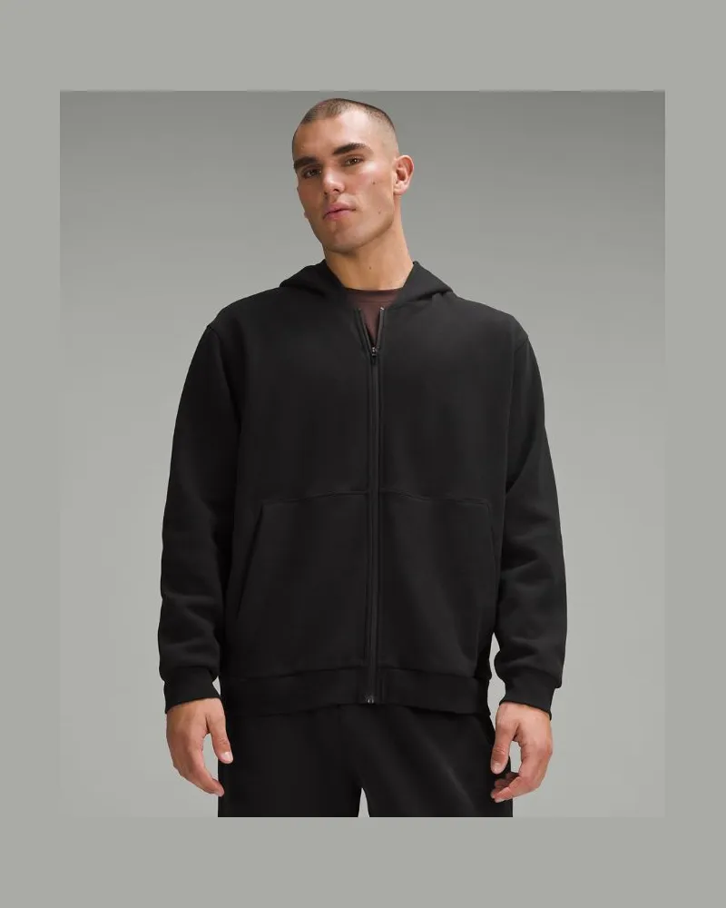 LULULEMON Steady State Hoodie mit Reißverschluss für Männer – Größe in Black Black
