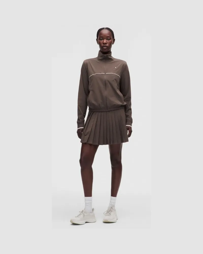 LULULEMON er Tennisrock mit hohem Bund Lang für Frauen – Größe in Pinecone Pinecone