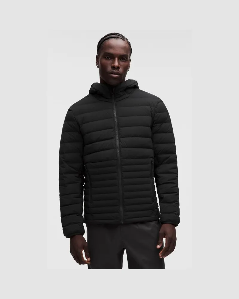 LULULEMON Navigation Down-Hoodie Evolve für Männer – Größe in Schwarz Schwarz