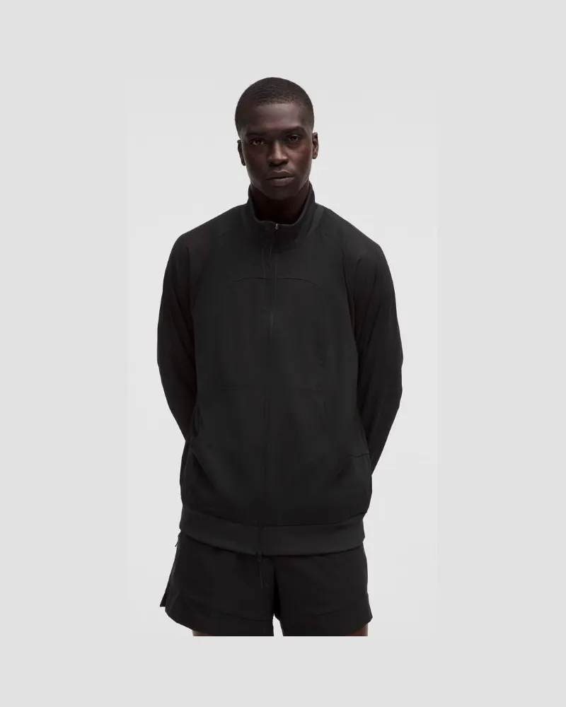 LULULEMON Trainingsjacke aus mit Reißverschluss SLNSH Kollektion für Männer – Größe in Black Black