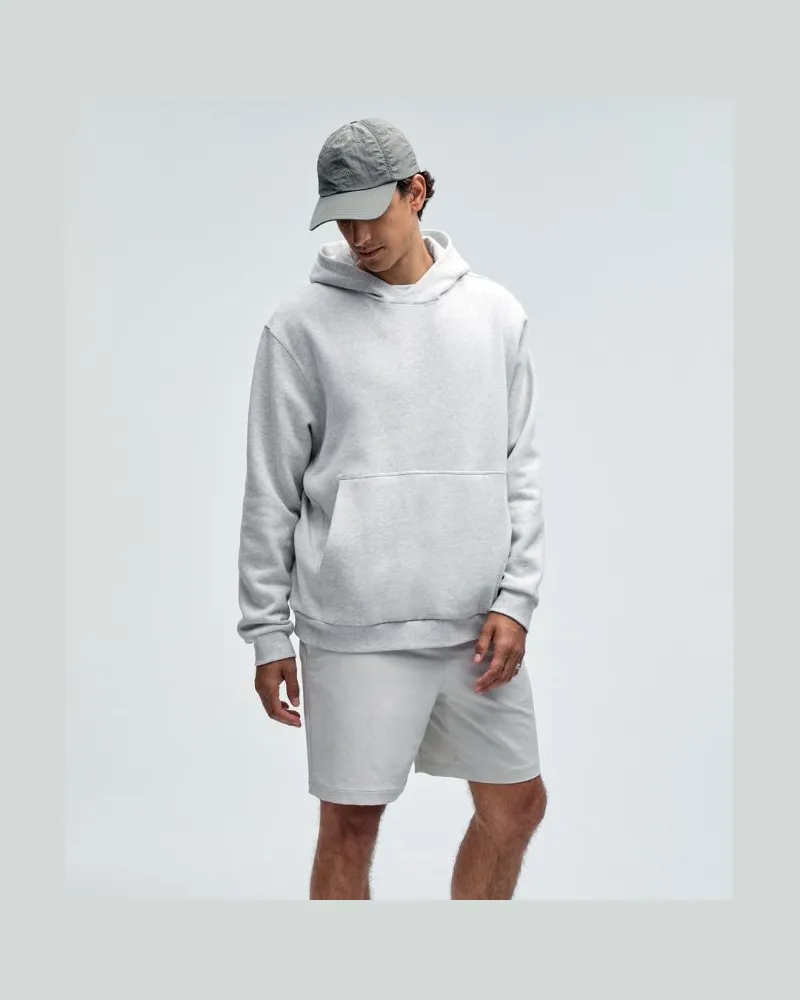 LULULEMON Steady State Hoodie für Männer – Größe in Heathered Core Ultra Light Grey Heathered