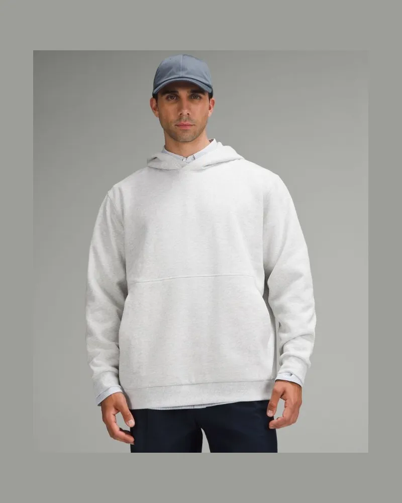 LULULEMON Steady State Hoodie für Männer – Größe in Heathered Core Ultra Light Grey Heathered