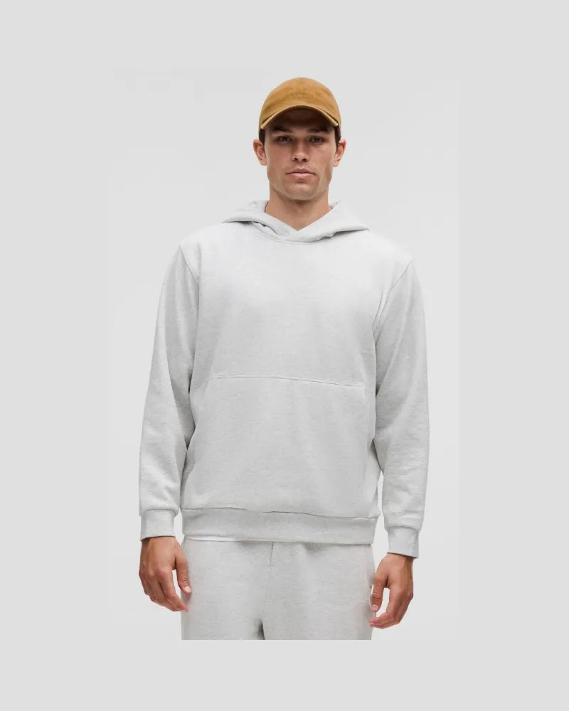 LULULEMON Steady State Hoodie für Männer – Größe in Heathered Core Ultra Light Grey Heathered