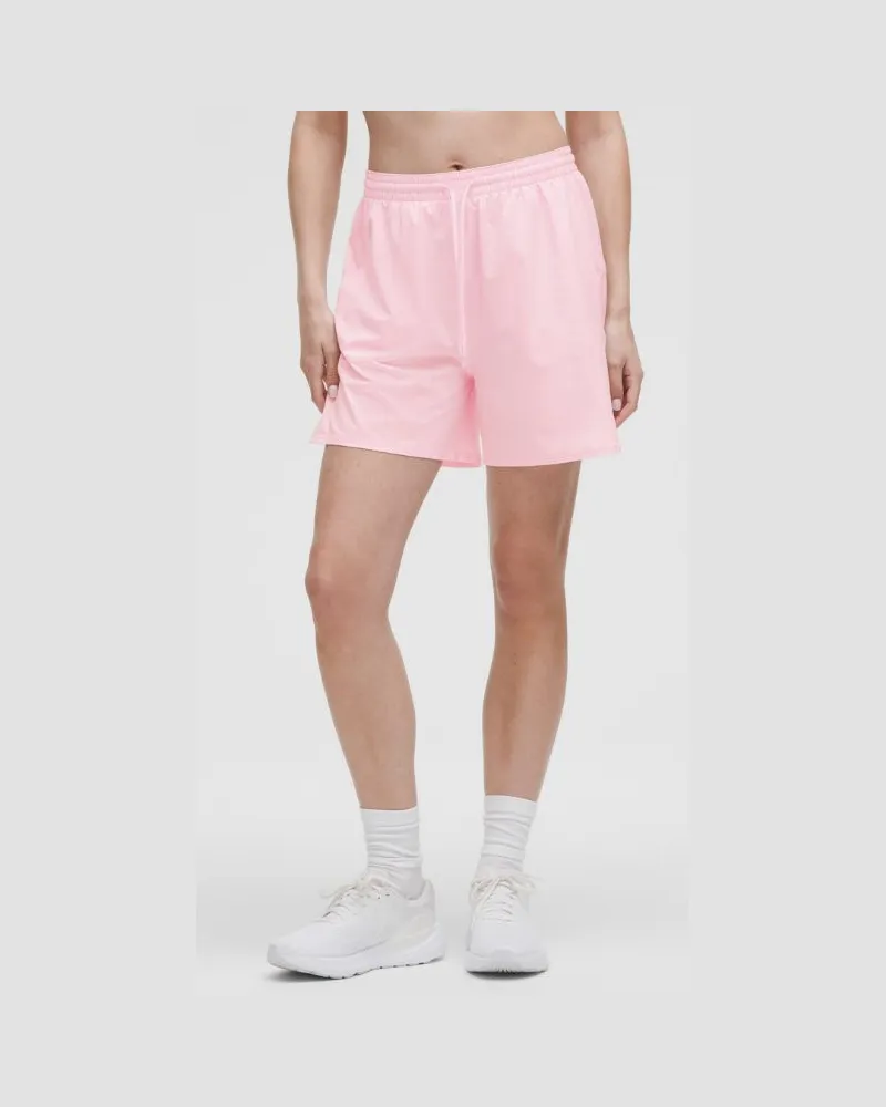 LULULEMON Pace Rival Shorts mit hohem Bund für Frauen – 13 cm – Größe in Pink Organza Pink