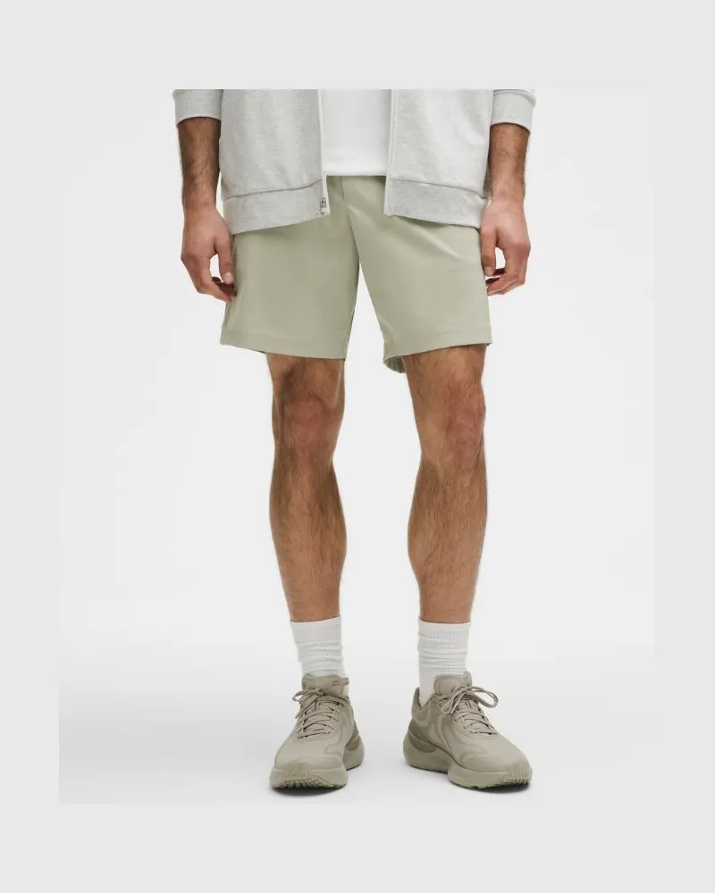 LULULEMON ABC Pull-on-Shorts aus für Männer – 18 cm – Größe in Fog Green Fog