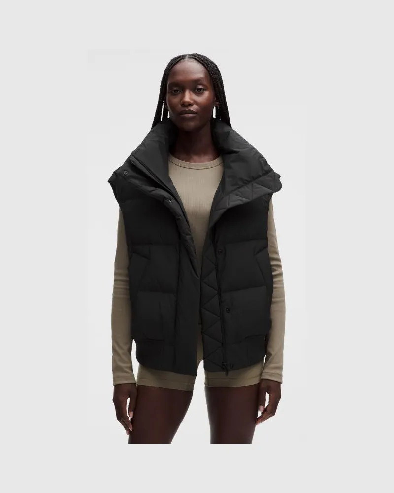 LULULEMON Puffer-Bomberweste für Frauen – Größe in Schwarz Schwarz