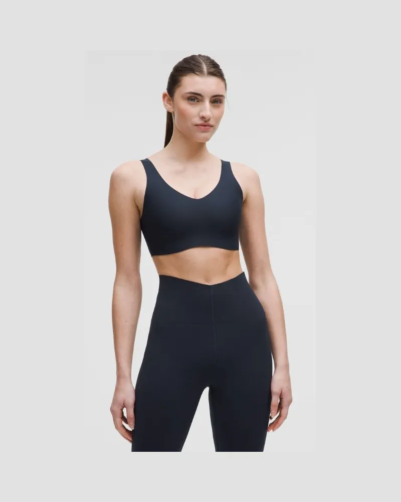 LULULEMON Glow Up BH Leichter Halt für B/C-Cups für Frauen – Größe in True Navy True
