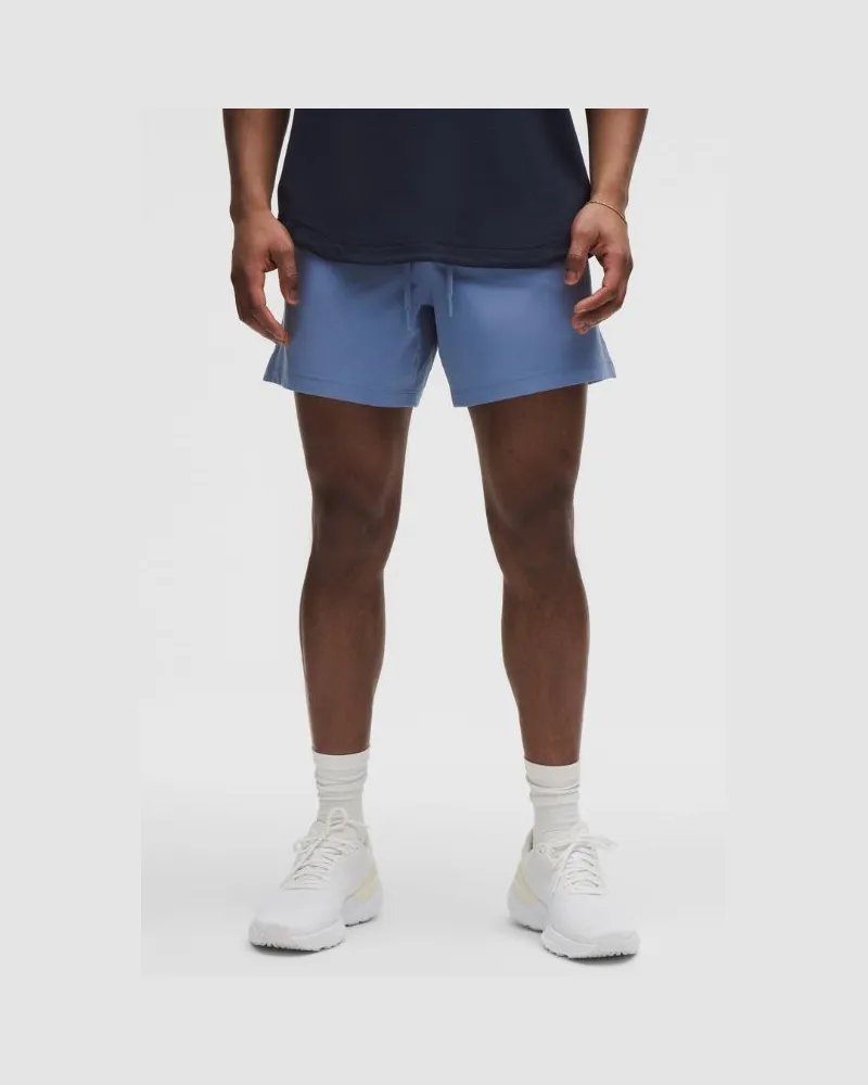 LULULEMON Zeroed In Shorts ohne Liner für Männer – 13 cm – Größe in Washed Denim Washed