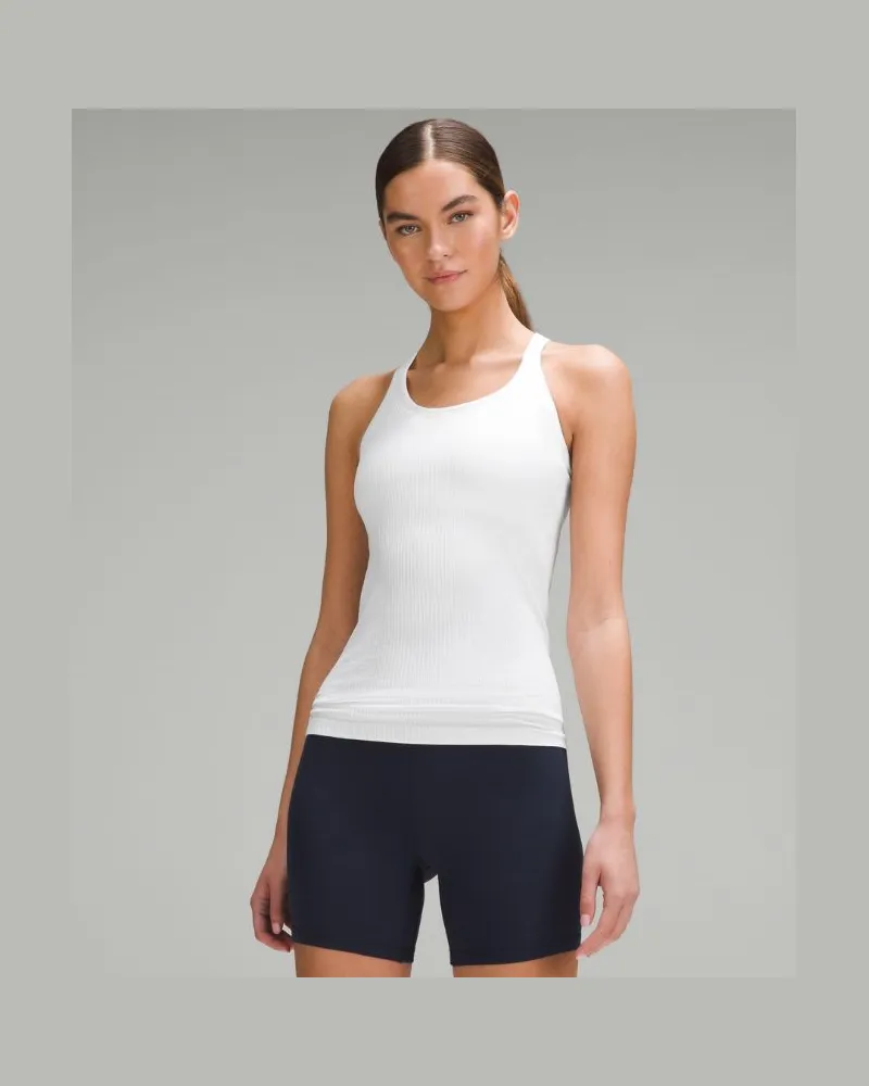 LULULEMON Ebb to Street Tanktop II für Frauen – Größe in White White
