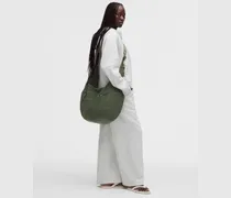 Lässige Slouchy-Schultertasche XL 24 L – Größe in Sassy Sage