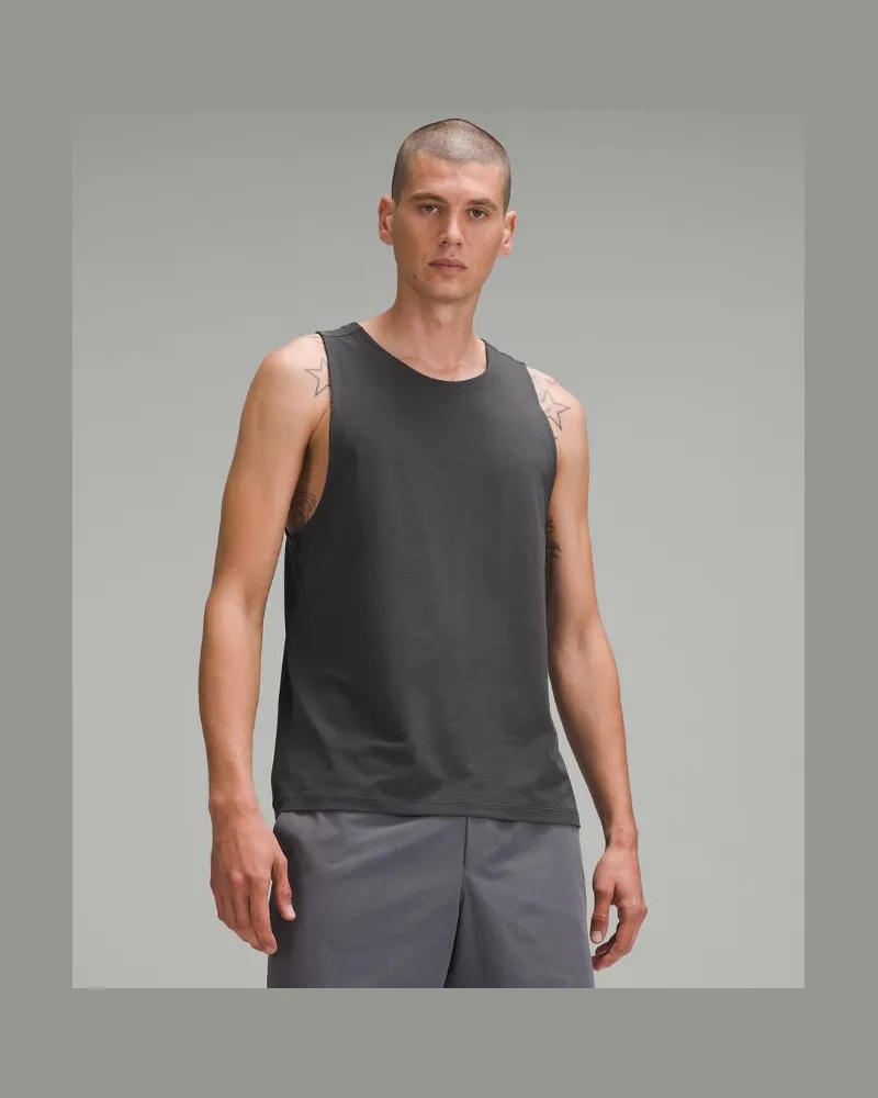 LULULEMON Zeroed In Tanktop für Männer – Größe in Graphite Grey Graphite