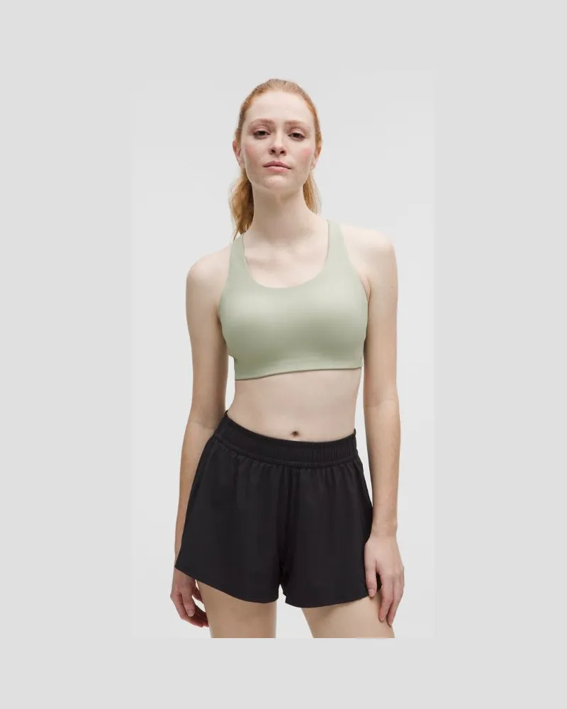 LULULEMON Energy BH mit starkem Halt für Frauen – Größe in Fog Green Fog