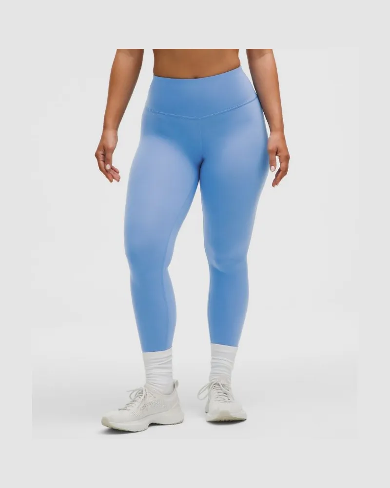 LULULEMON Wunder Train Leggings mit hohem Bund im Contour Fit für Frauen – 71 cm – Größe in Pool Party Pool