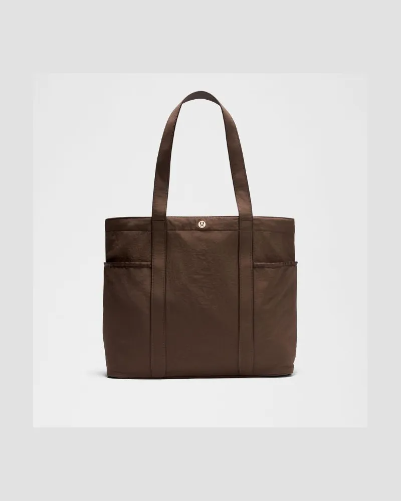 LULULEMON Daily Tote-Bag mit mehreren Fächern Größe in Walnut Crunch Walnut