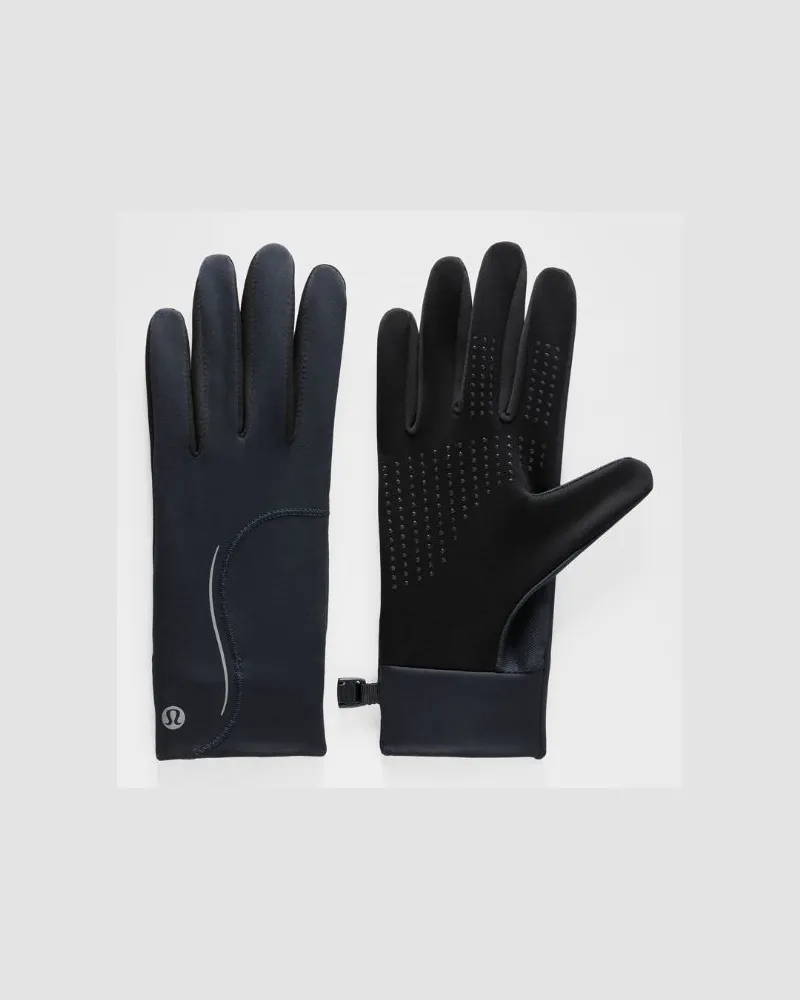 LULULEMON Fast and Free Laufhandschuhe aus – Größe in True Navy True