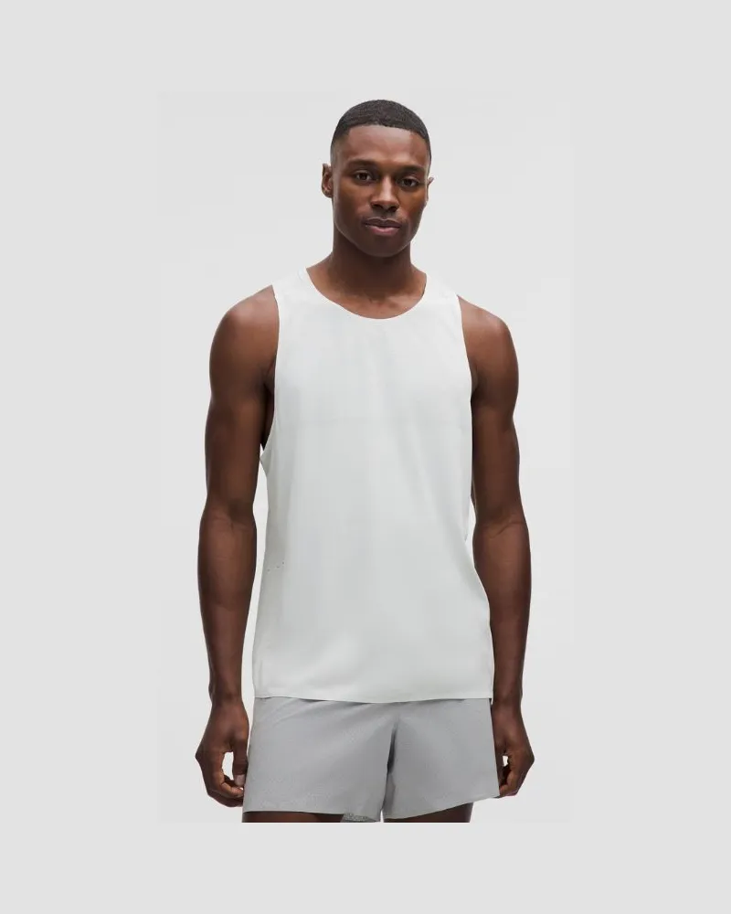 LULULEMON Fast and Free Tank für Männer – Größe in Vapor Vapor