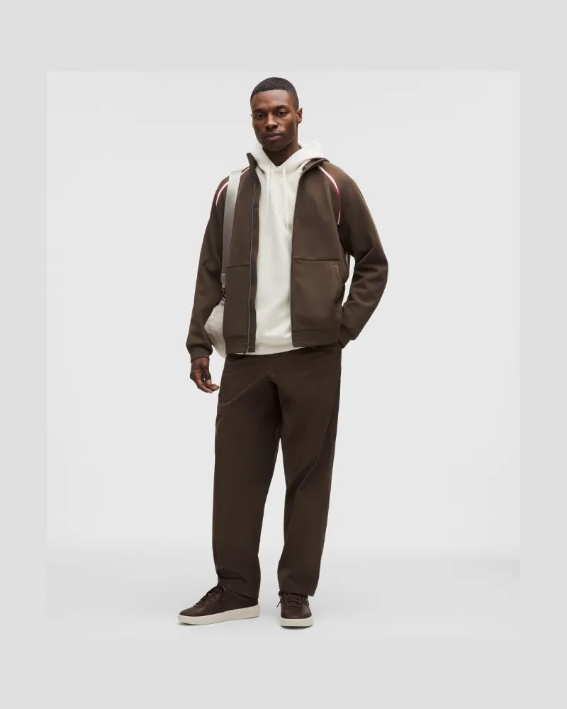LULULEMON Zero Tucks Hose im Relaxed Fit Normale Länge für Männer – Größe in Walnut Crunch Walnut