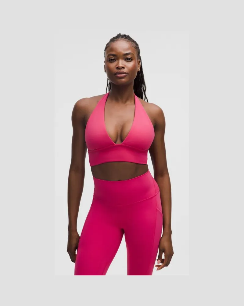 LULULEMON Align Rückenfreier BH Leichter Halt C/D-Cups für Frauen – Größe in Raspberry Coulis Raspberry