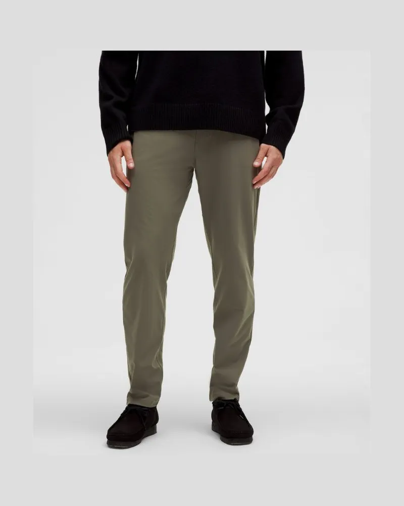 LULULEMON ABC Pull-on-Hose aus Warpstreme im Slim Fit Normale Länge für Männer – Größe in Army Green Army