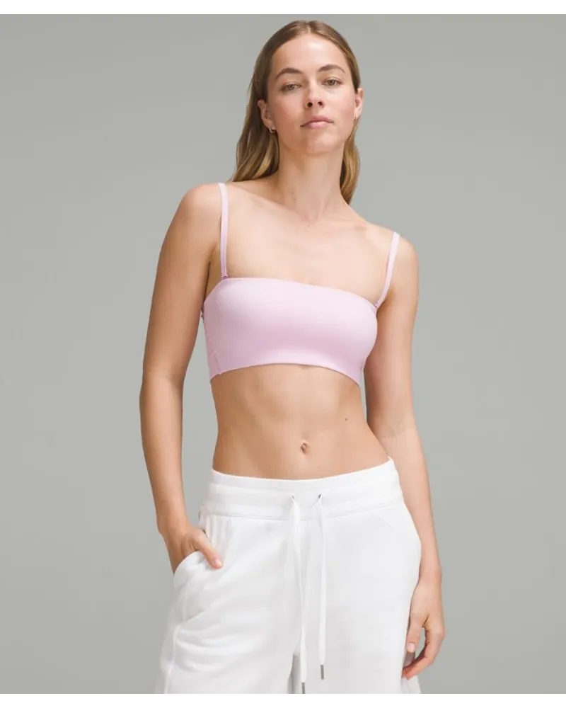 LULULEMON Wundermost Bandeau-Bralette aus Ultra-Soft Nulu A/D-Cups Vitapink