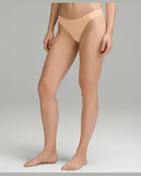 LULULEMON Wundermost V-String aus ultraweichem Nulu Peach