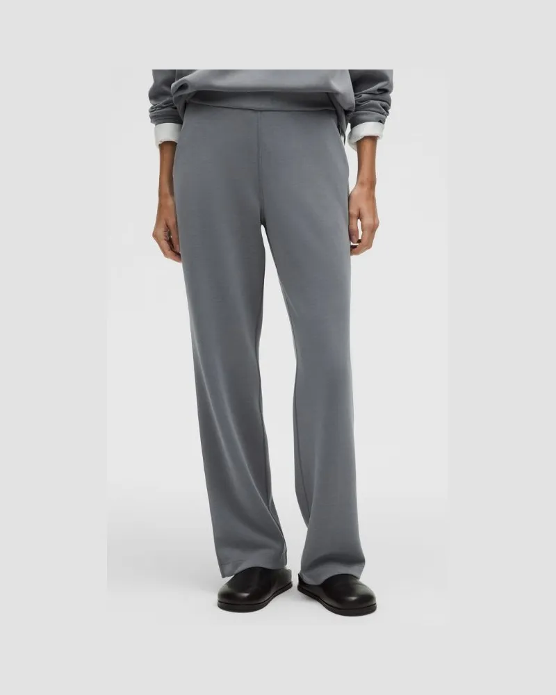 LULULEMON Softstreme Hose mit geradem Bein und hohem Bund Normale Länge für Frauen – Größe in Solar Grey Solar