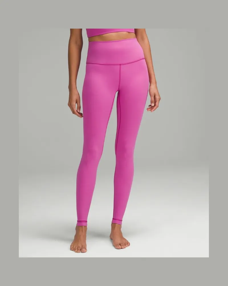 LULULEMON Align Leggings mit hohem Bund für Frauen – 71 cm – Größe in Pow Pink Tone Pow