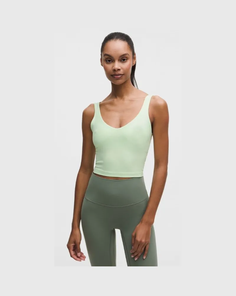 LULULEMON Align Tanktop für Frauen – Größe in Matcha Magic Matcha
