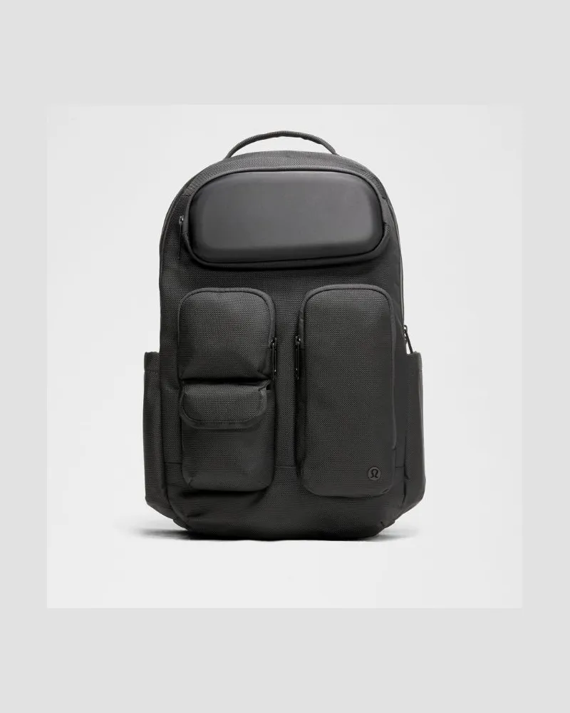 LULULEMON Cruiser-Rucksack 26 l es Design – Größe in Schwarz/Graphite Grey Schwarz