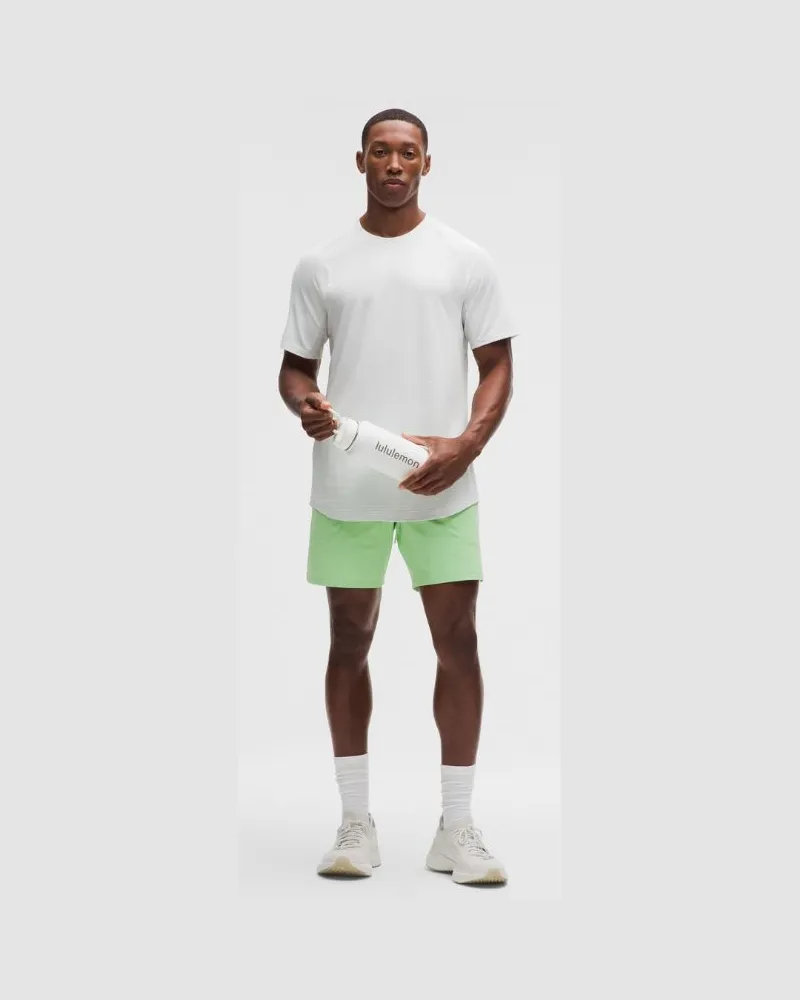 LULULEMON License to Train Shorts mit Liner für Männer – 18 cm – Größe in Kale Krush Kale