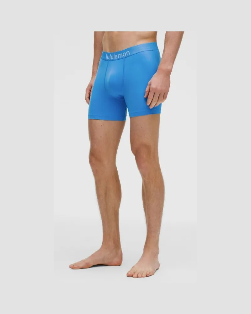 LULULEMON Weiche, stretchige Boxershorts für Männer – 13 cm – Größe in Cornflower Cornflower