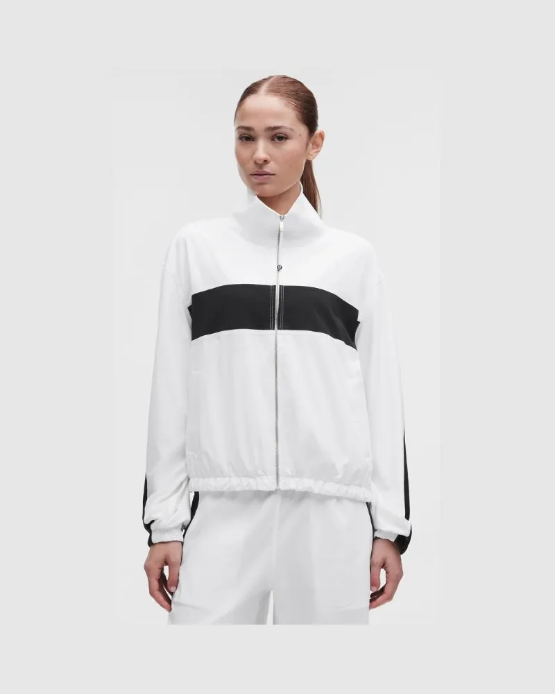 LULULEMON Dance Studio-Jacke Evolve für Frauen – Größe in Weiß/Schwarz Weiß