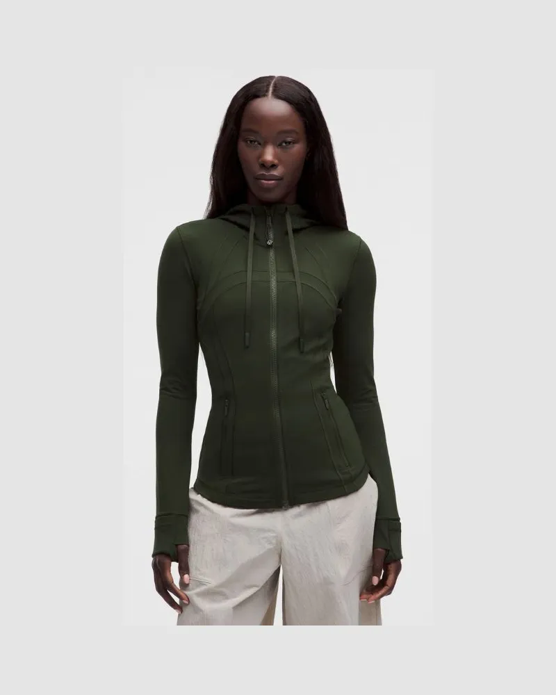 LULULEMON Define Jacke mit Kapuze Nulu für Frauen – Größe in Deep Forest Deep