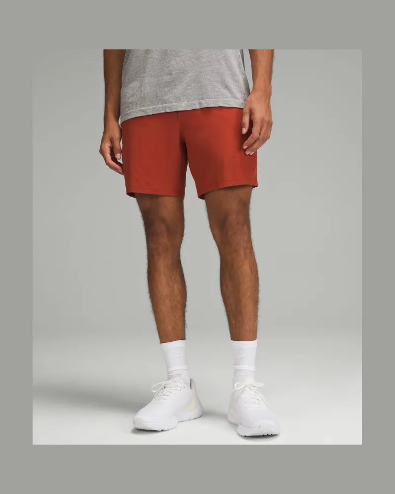 LULULEMON Pace Breaker Shorts ohne Liner Magma