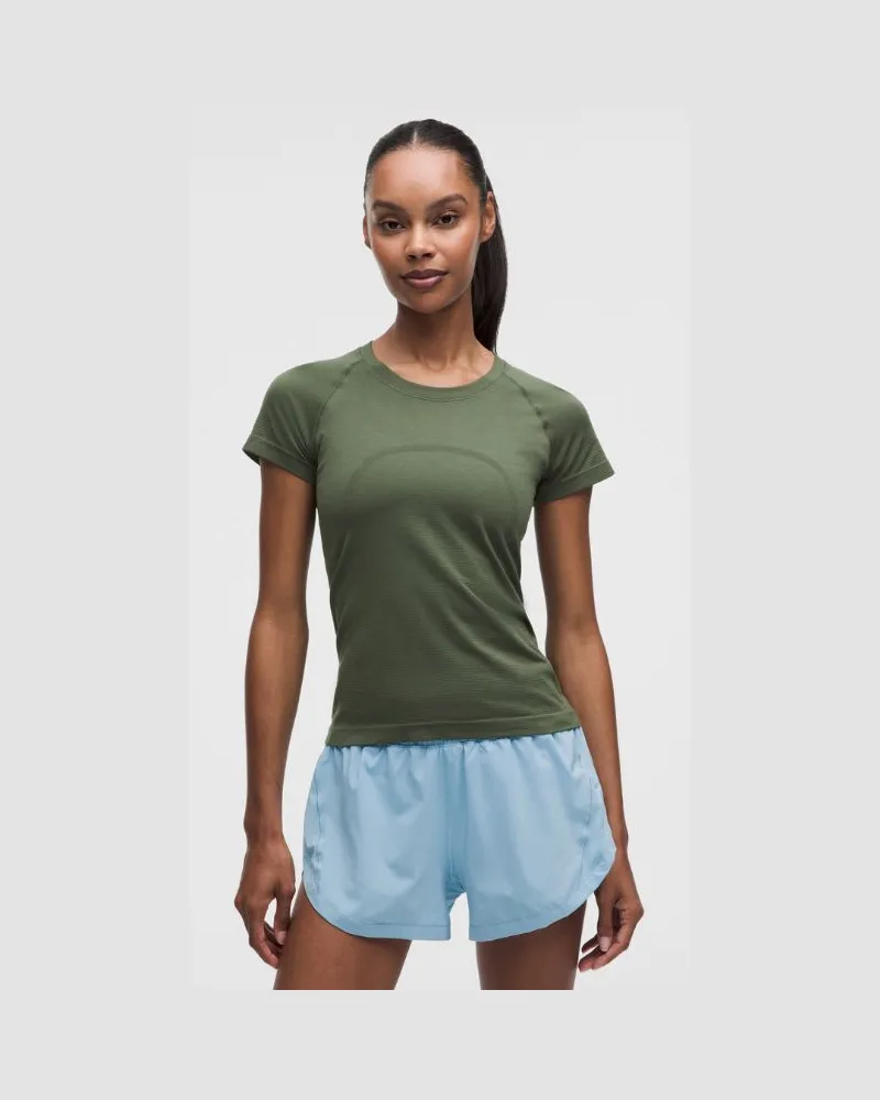 LULULEMON Swiftly Tech Kurzarmshirt 2.0 Taillenlänge für Frauen – Größe in Sassy Sage Sassy