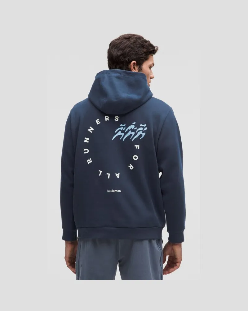 LULULEMON Steady State Hoodie Laufgrafik für Männer – Größe in Club Blue Club