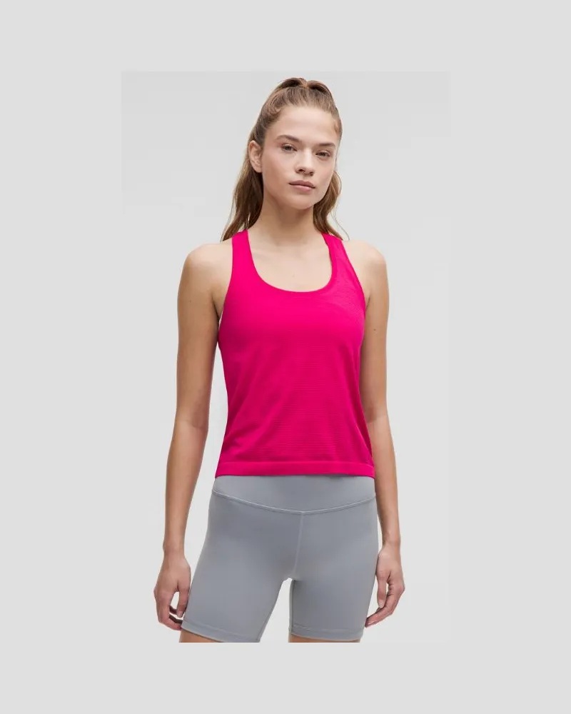 LULULEMON Swiftly Tech Tanktop mit Racerback Taillenlänge Passionate