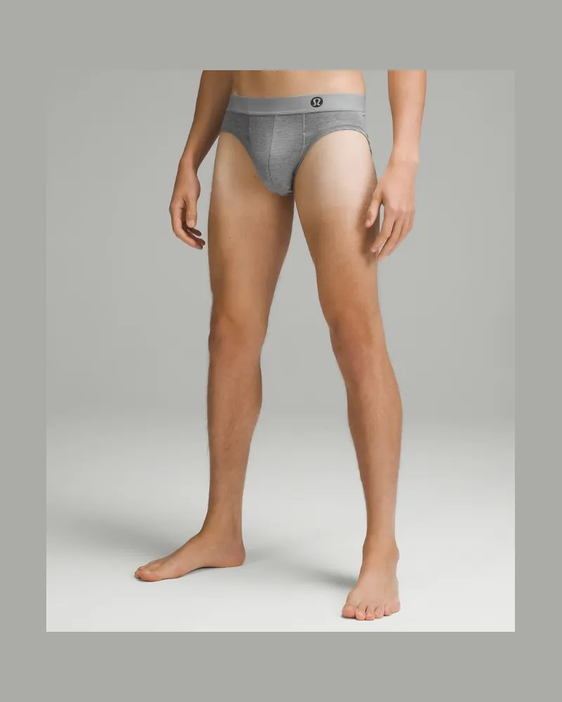 LULULEMON Always In Motion Slip mit Hosenschlitz für Männer – Größe in Heathered Core Medium Grey Heathered