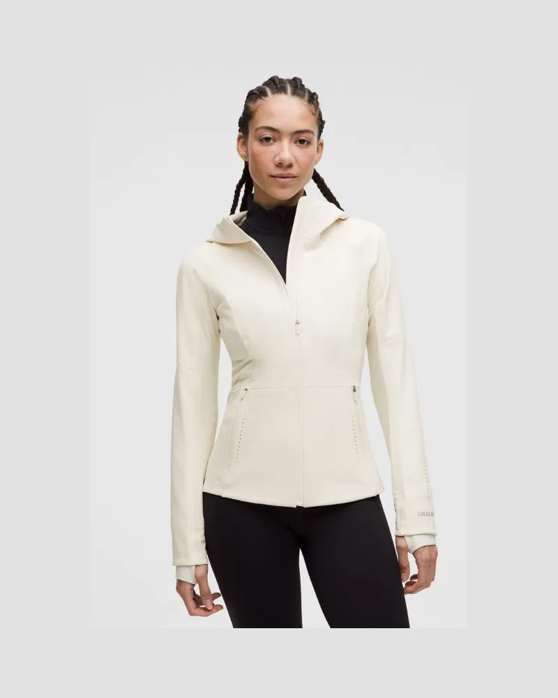 LULULEMON Cross Chill Jacke für Frauen – Größe in Light Ivory Light