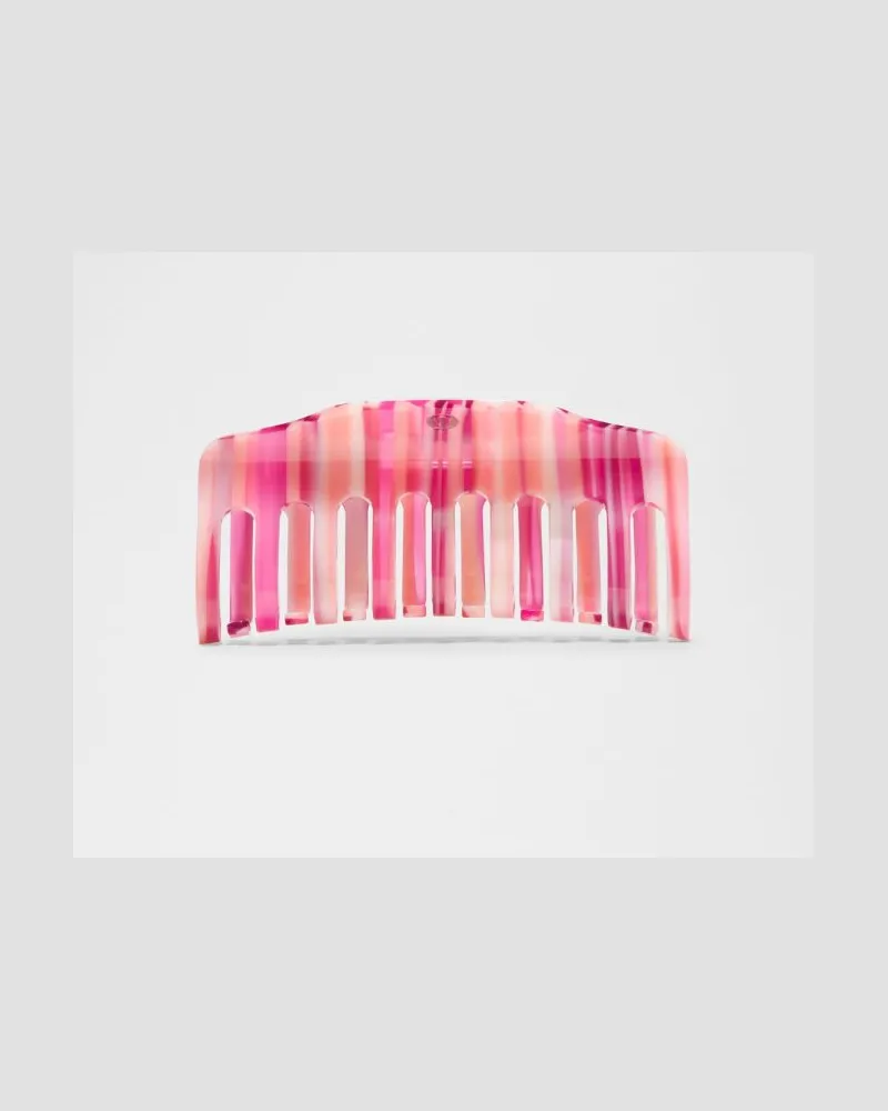 LULULEMON Jumbo Haarspange in Racer Pink/Rosey Cheeks Racer