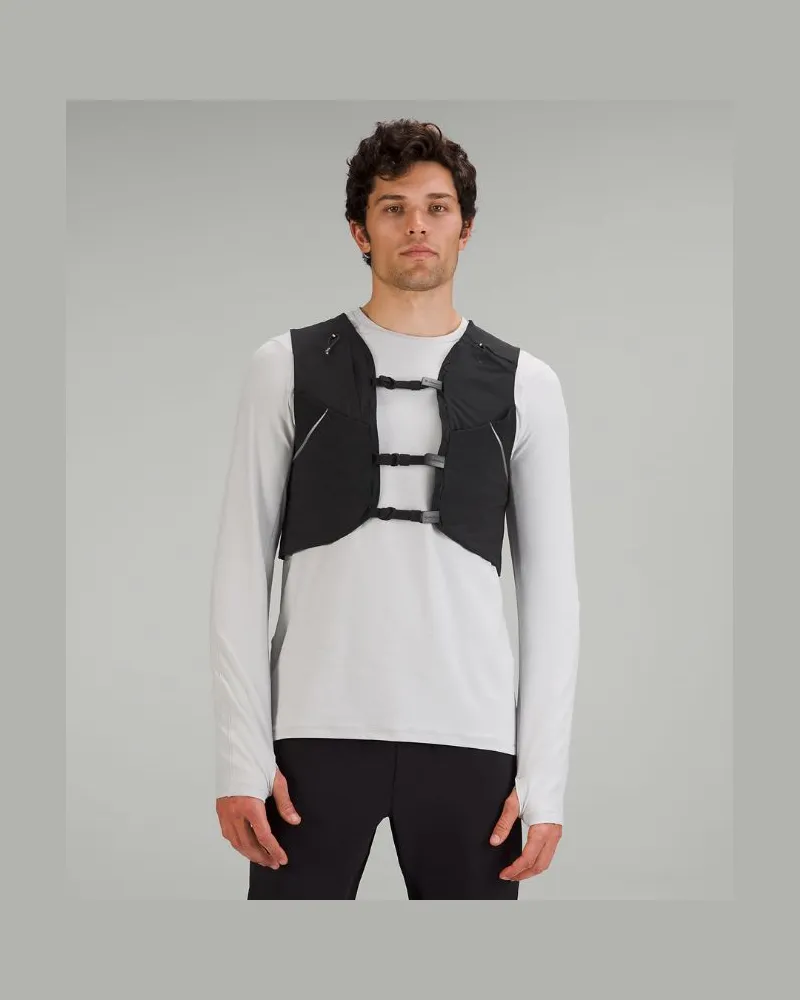 LULULEMON Fast and Free Trailrunning-Weste – Größe in Black Black