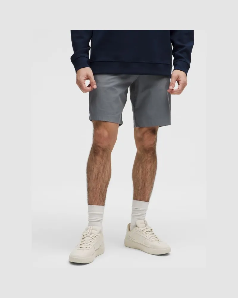 LULULEMON ABC Shorts im Classic Fit Warpstreme für Männer – 23 cm – Größe in Solar Grey Solar