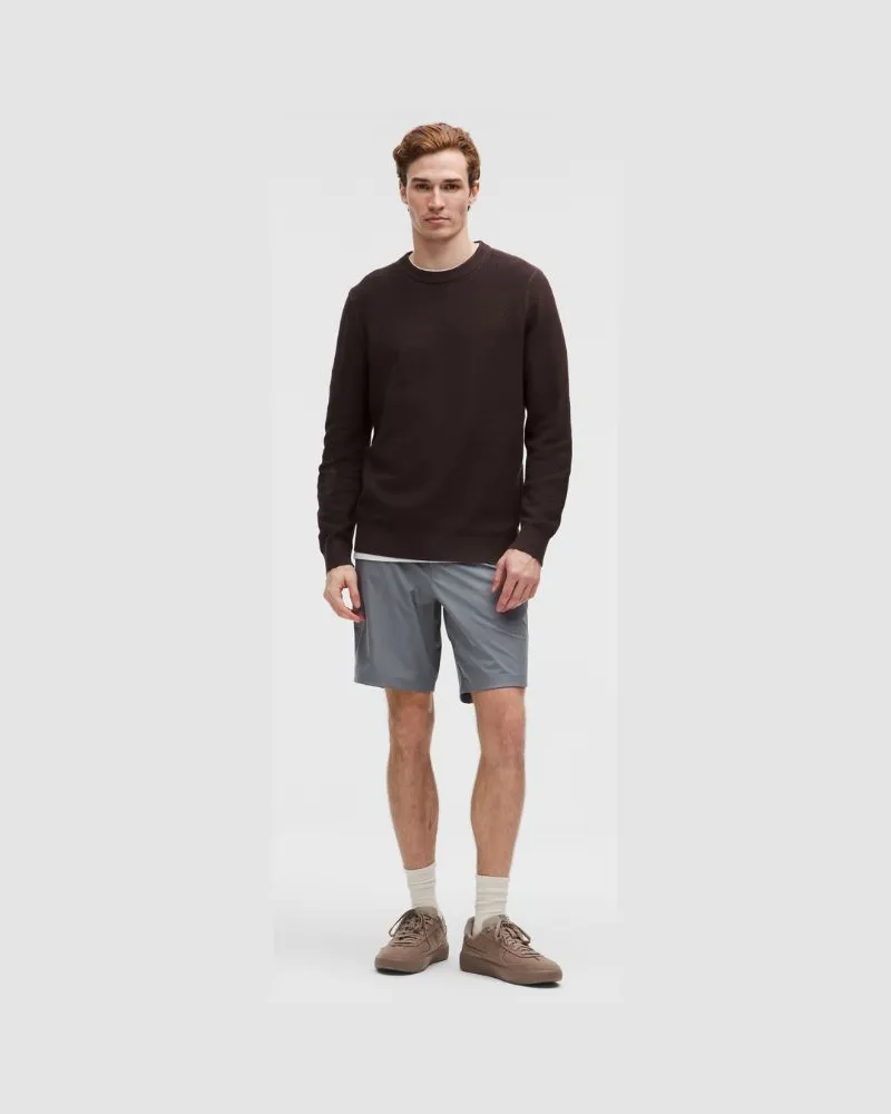 LULULEMON ABC Shorts im Classic Fit Warpstreme für Männer – 23 cm – Größe in Solar Grey Solar
